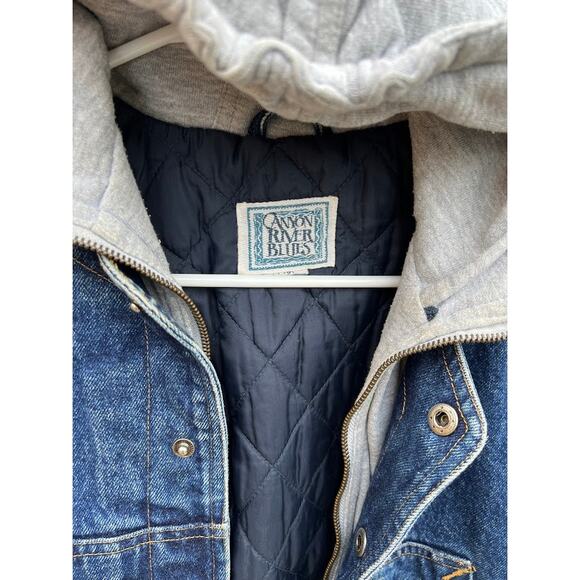 Canyon River Blues Jean hooded Jacket Size Youth Large - Picture 3 of 7
